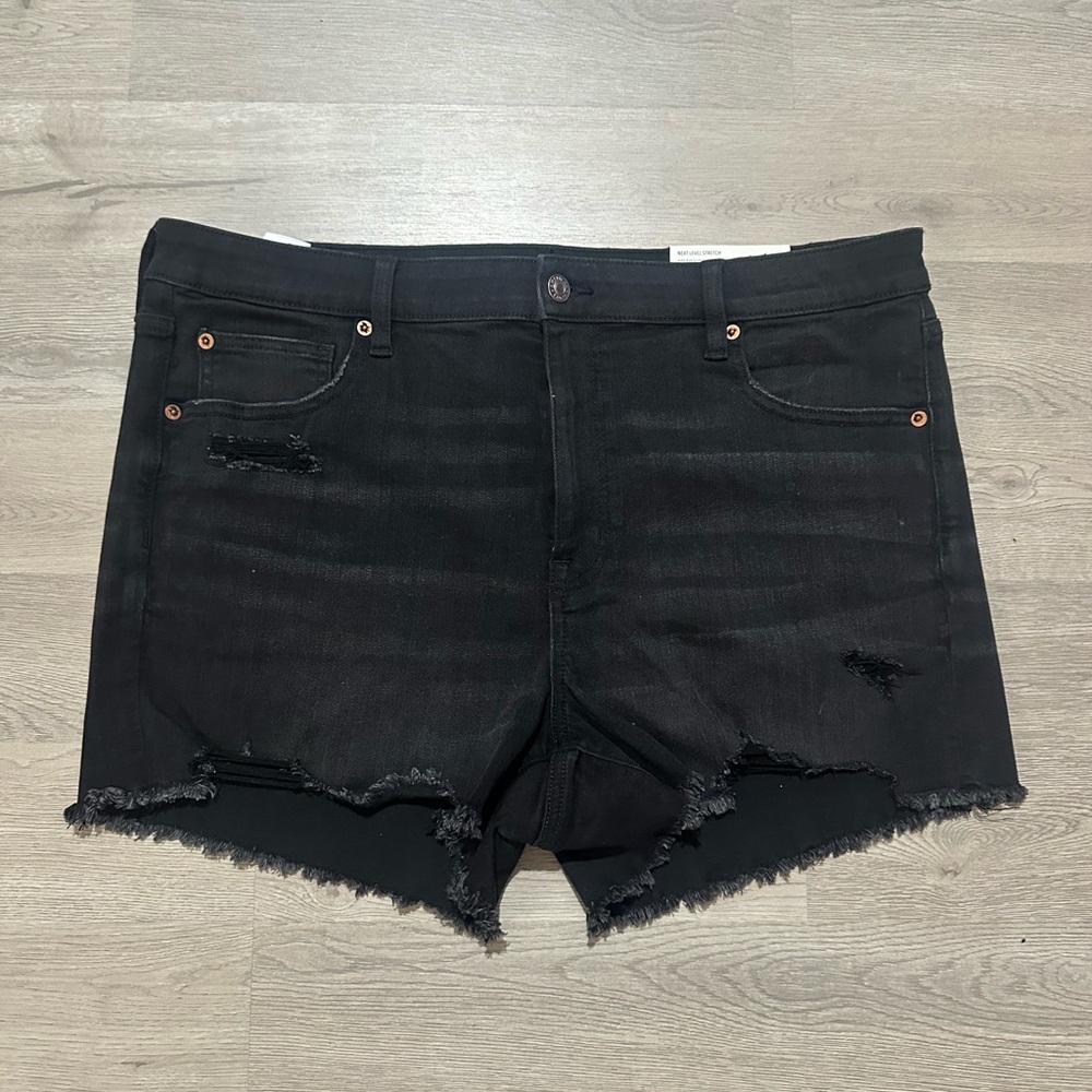 American Eagle High Rise Shortie Shorts